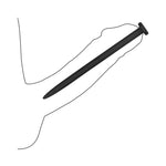 CB - X - Ouch! Silicone "Nails" Beginner - Friendly Urethral Sounds - Set of 3