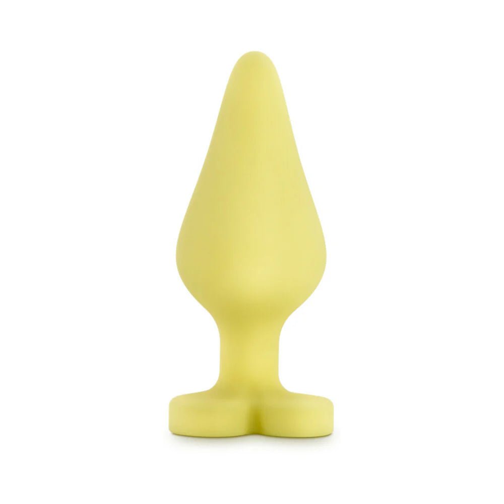 CB - X - Play with Me Naughty Yellow Candy Hearts 'Spank Me' Anal Plug