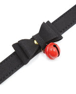 CB-X - Ple'sur Red Bell Bow Tie Collar