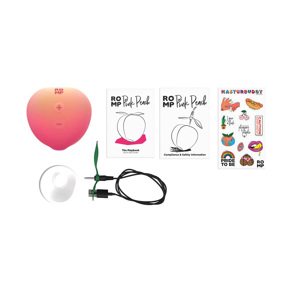 CB - X - ROMP Pink Peach Clitoral Stimulator