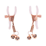 CB - X - Sex & Mischief Peaches 'n CreaMe Bell Nipple Clamps