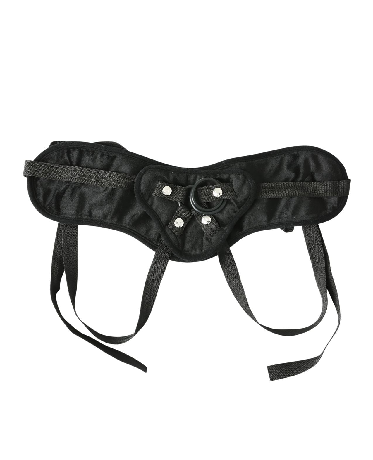 CB-X - Sportsheets Plus-Size Plush Black Strap-On Harness