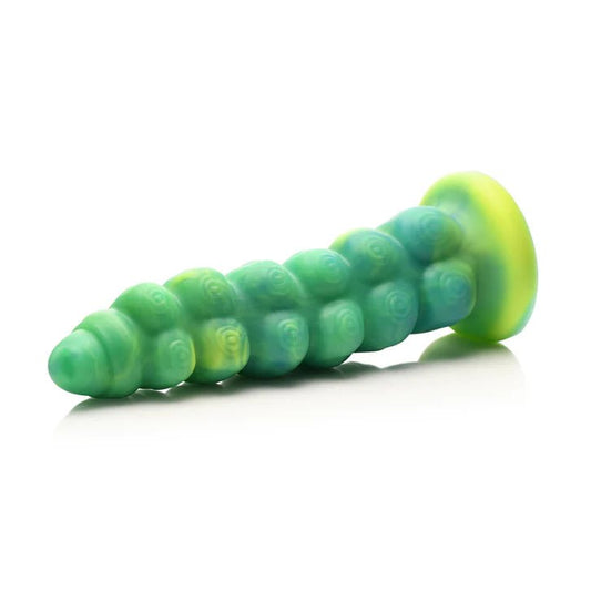 CB - X - Squirmer 9" Thrusting Vibrating Caterpillar Dildo with Remote Control