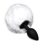 CB - X - Tailz Fluffy Bunny Tail Silicone Plug - All Colors