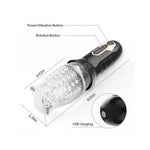CB - X - The Male Rose Gawk 3000 Handheld Penis Masturbator