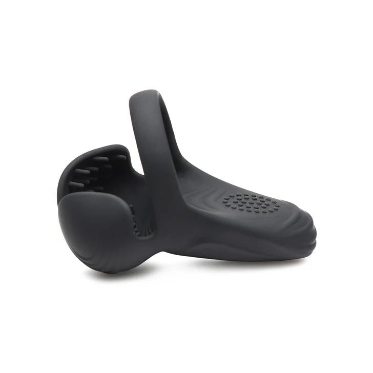CB - X - Trinity Men Remote Controlled Taint Vibrator with Cock & Ball Ring