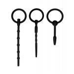 CB-X - Urethral Sounding 3-Piece Silicone Plug Set