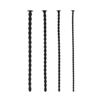 CB-X - Urethral Sounding Advanced Silicone Spiral Screw Sounding Plug Set
