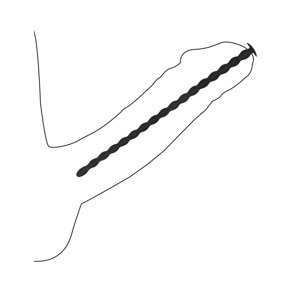 CB-X - Urethral Sounding Advanced Silicone Spiral Screw Sounding Plug Set