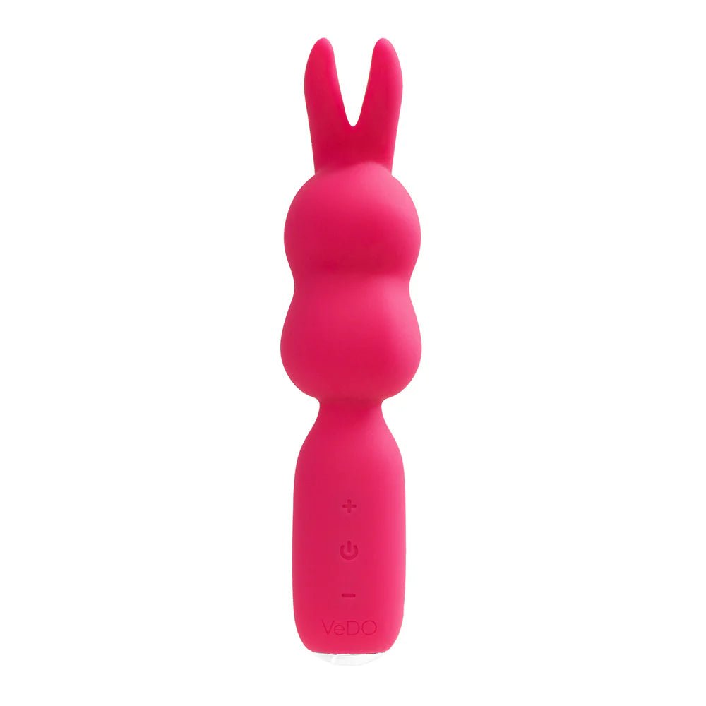 CB - X - VeDO Hopper Bunny Rechargeable Silicone Mini Wand Vibrator