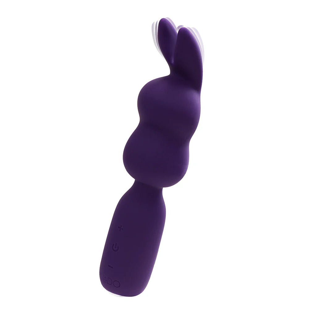 CB - X - VeDO Hopper Bunny Rechargeable Silicone Mini Wand Vibrator