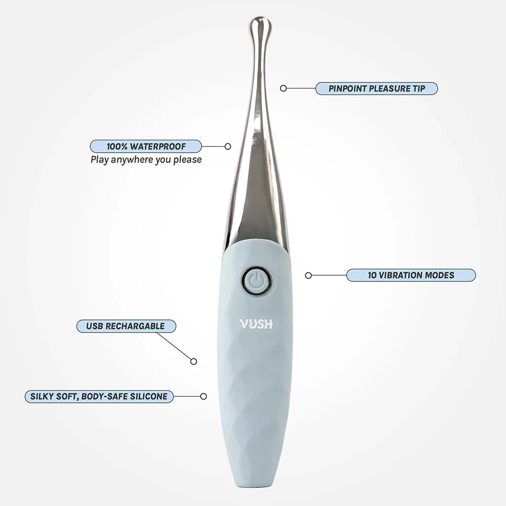 CB - X - VUSH Essentials Wand Tip Vibrator