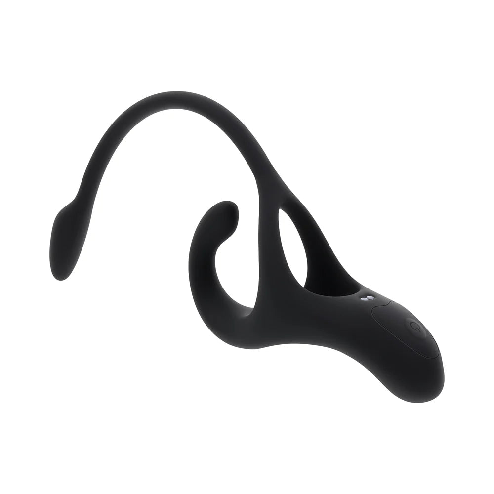 CB - X - Zero Tolerance All The Bases Vibrating Cock Ring and Clit Stimulator