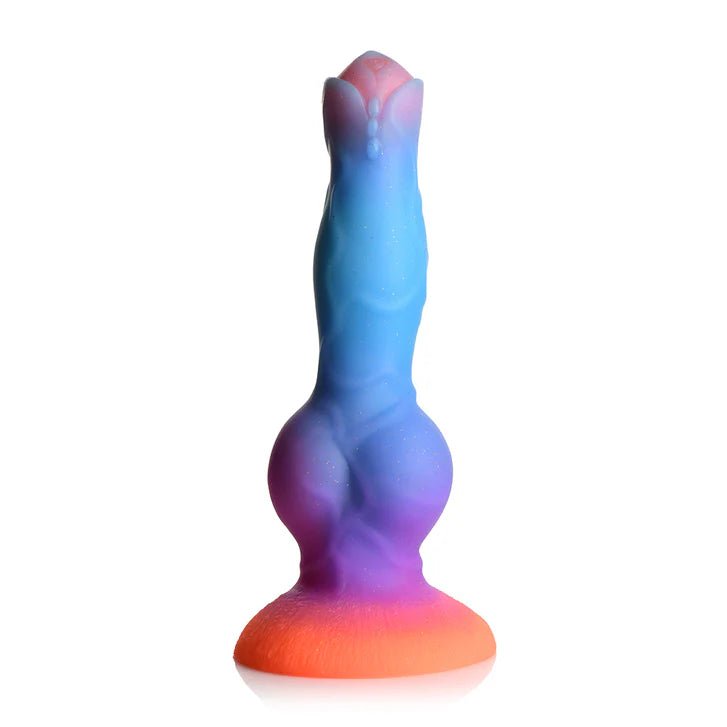 Creature Cocks Space Cock 8.5" Glow-in-the-Dark Silicone Alien Dildo