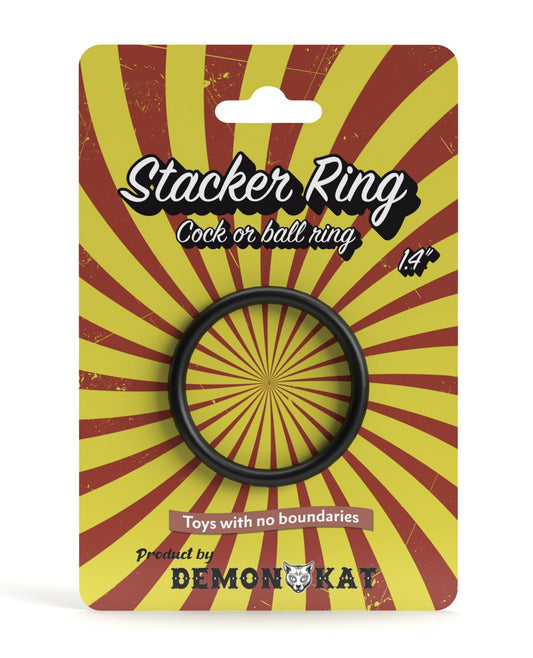 Demon Kat 1.4" Stacker Cock Ring Ball Stretcher