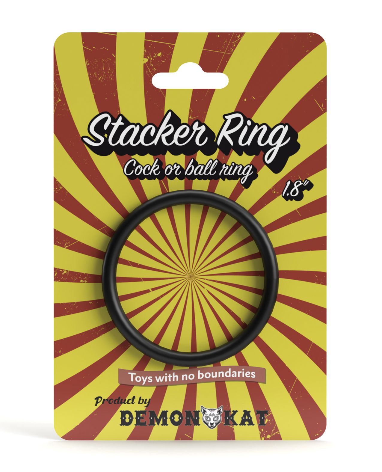 Demon Kat 1.8 inch Stacker Cock Ring Ball Stretcher