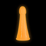 CB - X - Firefly Phoenix 7.5" Glow - in - the - Dark Orange Anal Dildo