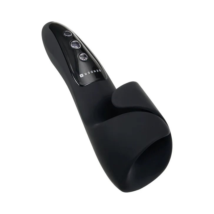 Gender X The Embrace Rechargeable Vibrating Pulsing Penis Masturbator