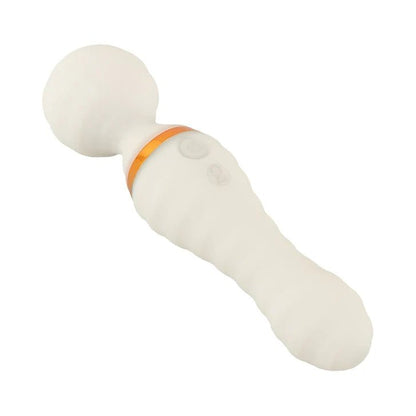 Glow-in-the-Dark 7.7" Rechargeable Silicone Wand Vibrator