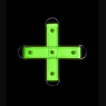 CB - X - Glow in the Dark BDSM Hogtie Restraint Neon Green