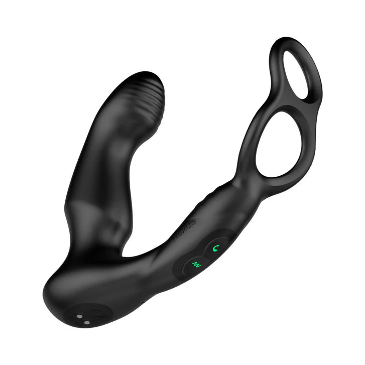 Nexus Simul8 Prostate Massager with Cock + Ball Ring