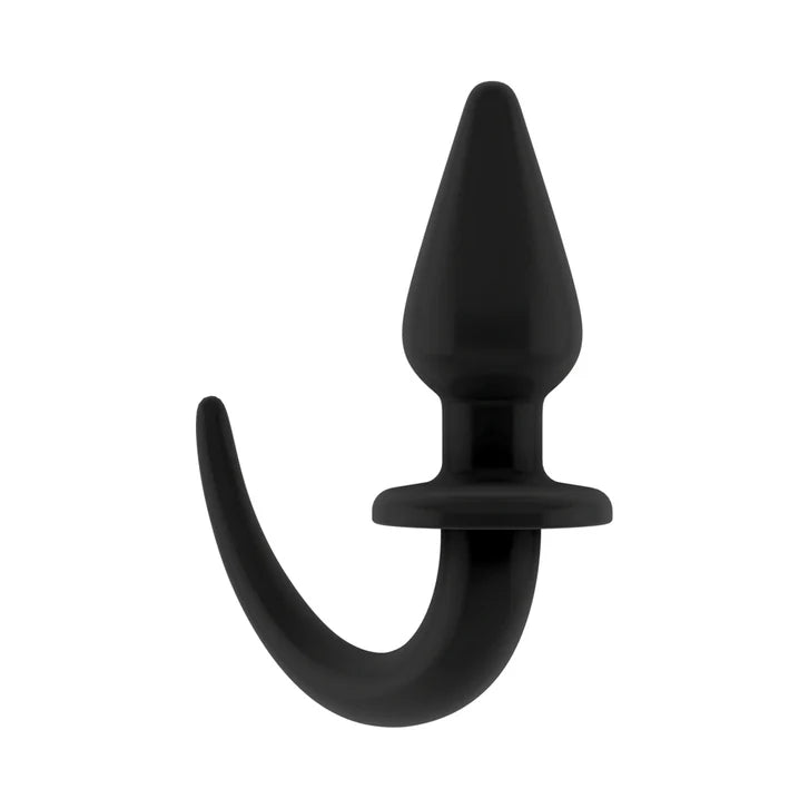 Ouch! Puppy Play Tail - 3.5" Flexible Rubber Butt Plug