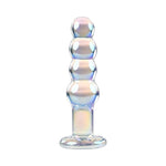 CB - X - Playboy Jewels Beads Iridescent Glass Butt Plug