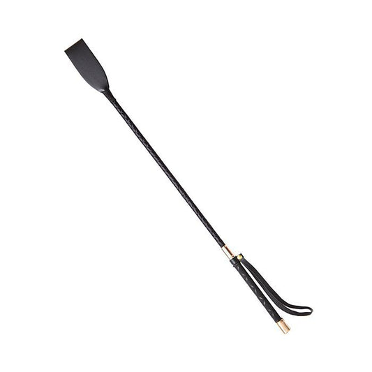 CB - X - Ple'sur Black Vegan Leather 21" Riding Crop