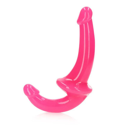 RealRock Glow-in-the-Dark 8" Strapless Strap-On Dildo