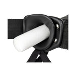 CB - X - RealRock Realistic 10 inch Hollow Strap - On Harness with Dildo