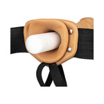 CB - X - RealRock Realistic 6" Vibrating Hollow Strap - On Harness with Dildo