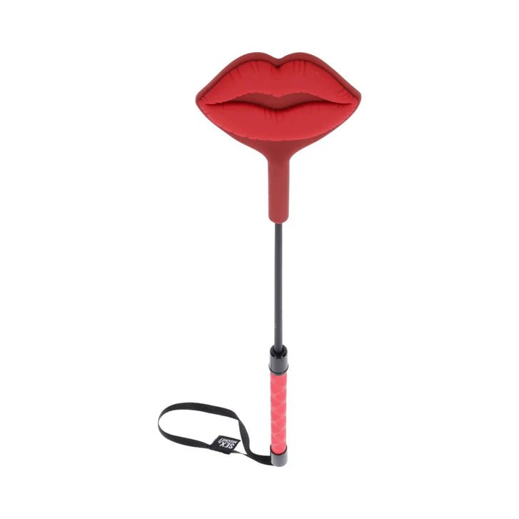 Sex & Mischief Ex's & Oh's Kiss Lips-Shaped Spanking Crop