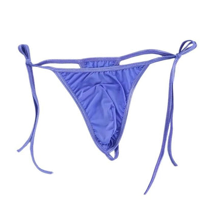 Side Tie G-String Thong Chastity Underwear for Men