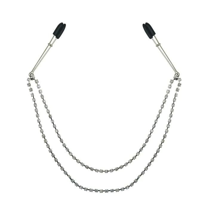 CB - X - Sincerely by Sportsheets Tweezer - Style Bling Nipple Clamps