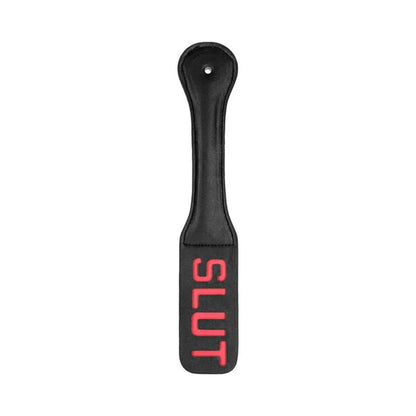 "SLUT" Impression Leather Slapper Paddle