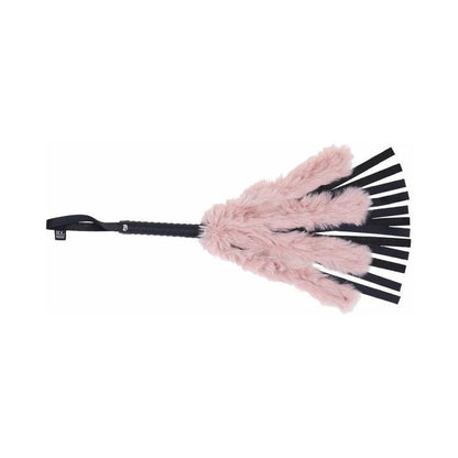 Sportsheets Sex & Mischief Brat Black & Pink Faux Fur Flogger