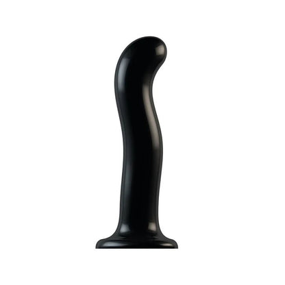 Strap-On-Me P-spot and G-Spot XL 7.79" Silicone Dildo - Black