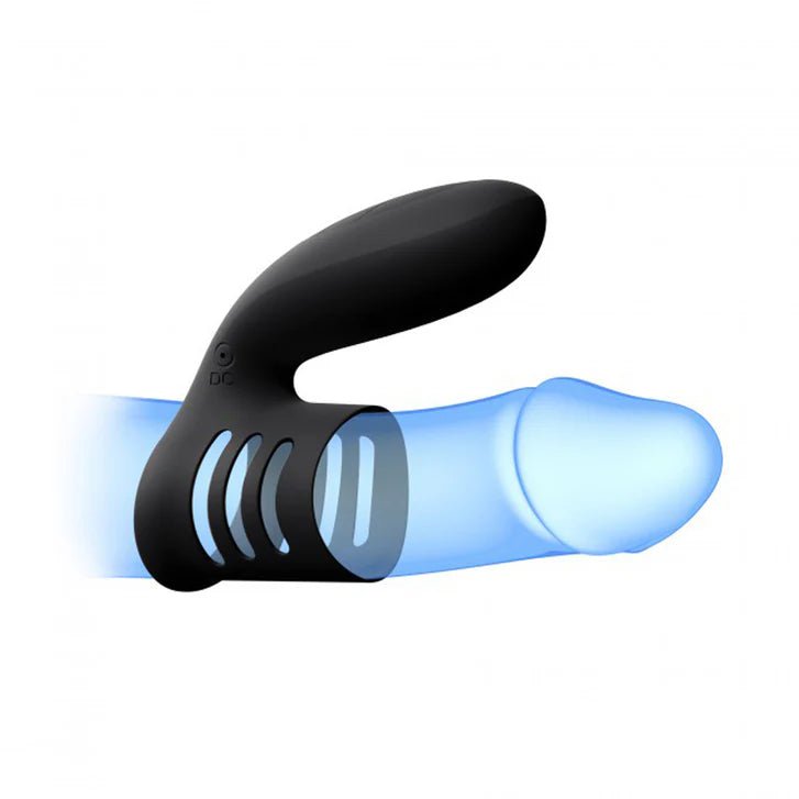 We-Ring Vibrating Double Penetration Cock Ring CB-X We-Ring Vibrating Double Penetration Cock Ring CB-X