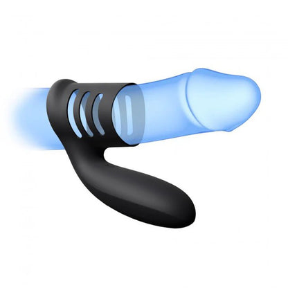 We-Ring Rechargable Vibrating Double Penetration Cock Ring