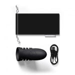 CB - X - We - Ring Rechargable Vibrating Double Penetration Cock Ring
