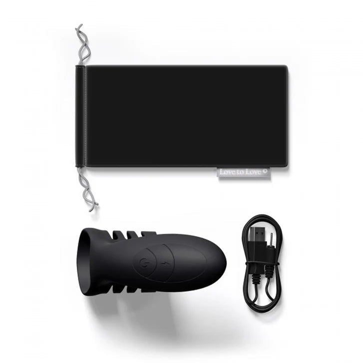 CB - X - We - Ring Rechargable Vibrating Double Penetration Cock Ring