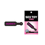 CB - X - Wood Rocket Kinky Paddle Sex Toy Enamel Pin