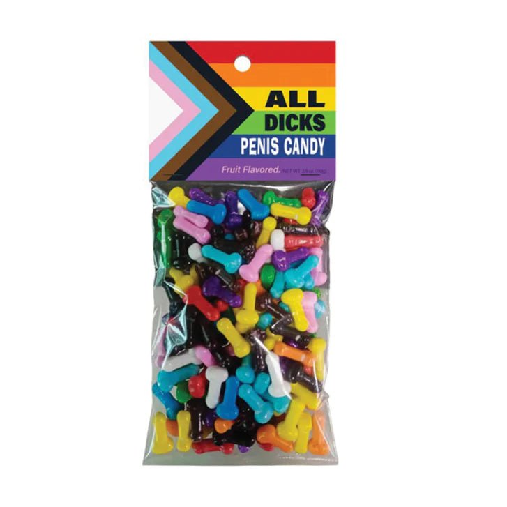 Multi-Color All Dicks Fruit-Flavored Penis Candy