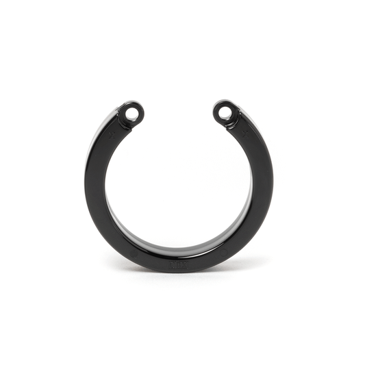 CB-X black XL u-ring with CBX logo imprint on ring