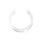 CB-X clear XL u-ring with CBX logo imprint on ring