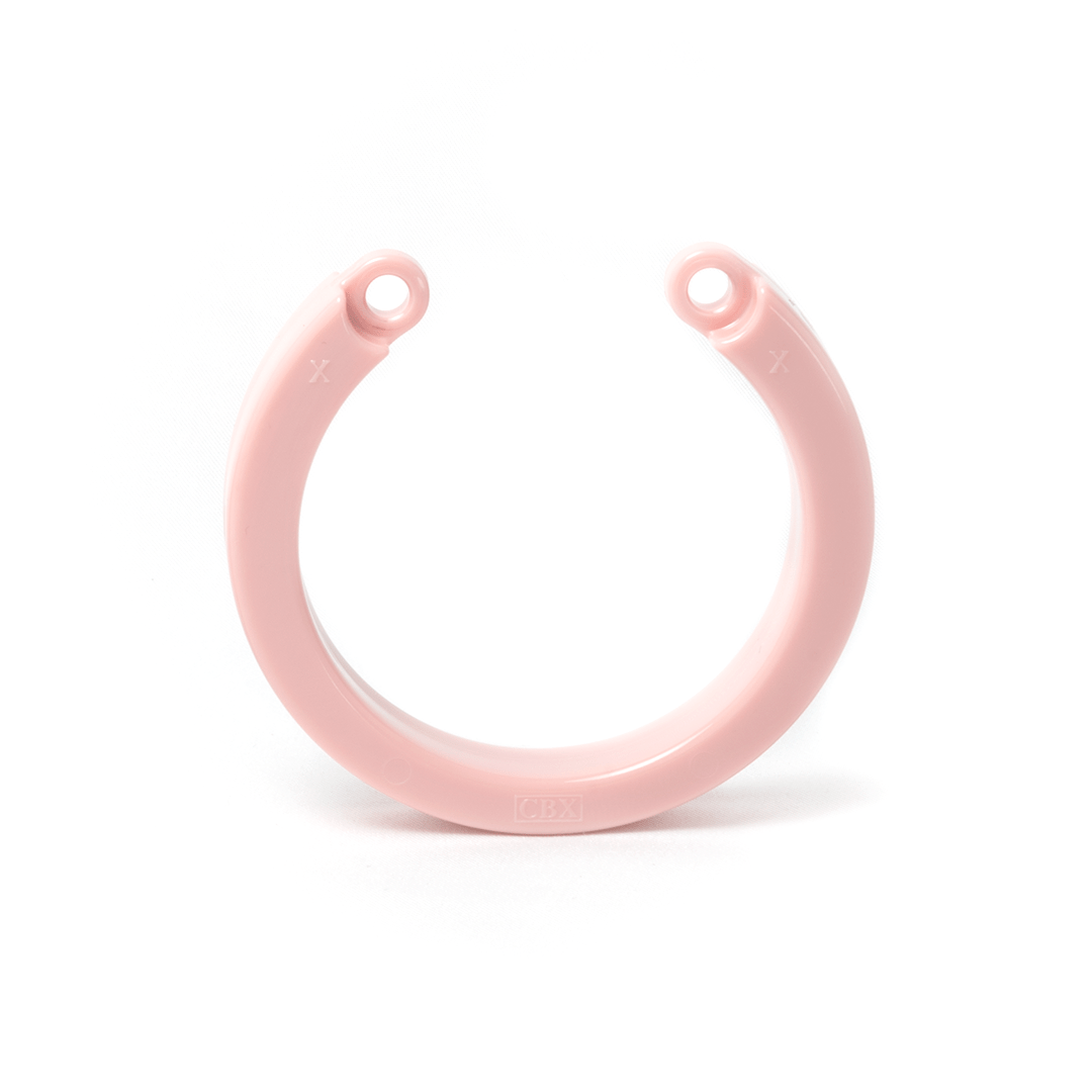 CB-X pink XL u-ring with CBX logo imprint on ring