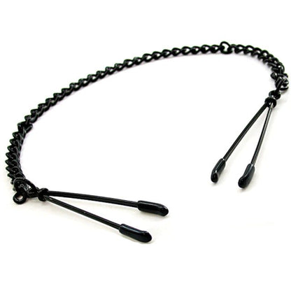 Heart2Heart Tweezer-Style Nipple Clamps With Chain