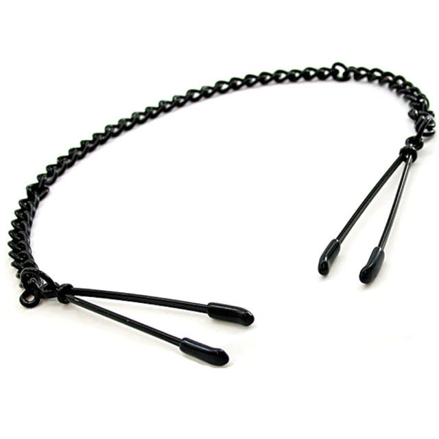 CB - X - Heart2Heart Tweezer - Style Nipple Clamps With Chain