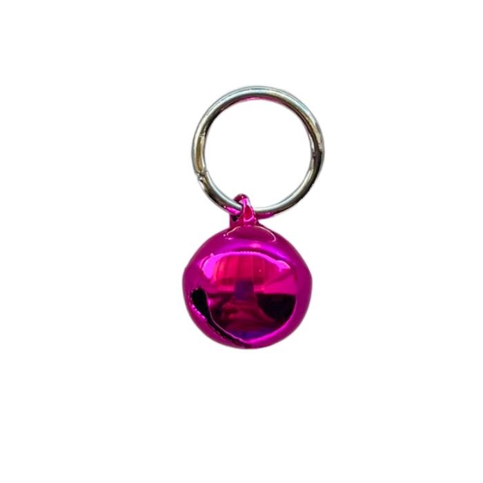 Hot Pink Jingle Bell- Mini Chastity Cage Accessory - CB-X