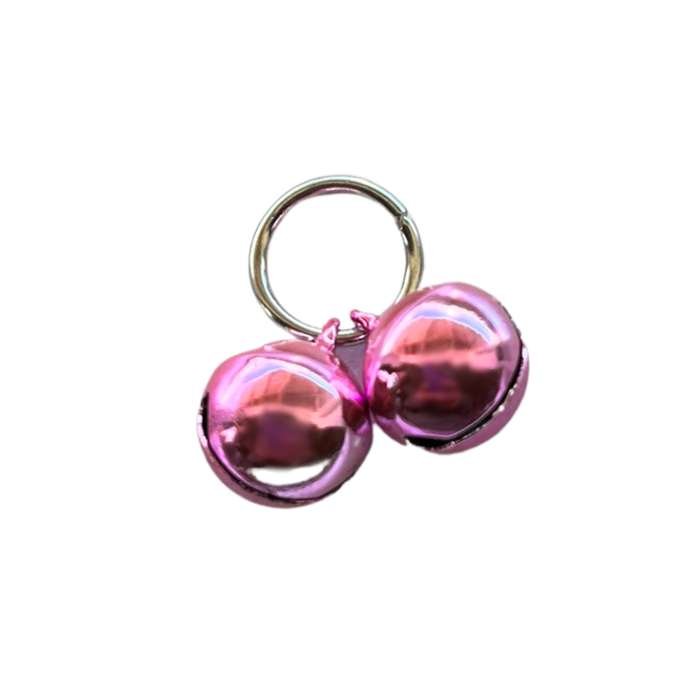 Light Pink Jingle Bell Mini Chastity Cage Accessory